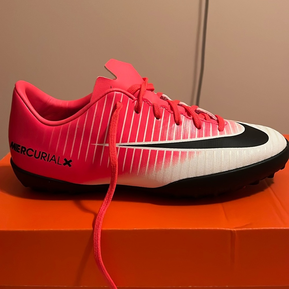 Brand new never worn in box youth indoor soccer shoes
